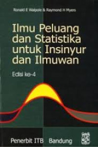 Ilmu Peluang dan Statiska untuk Insinyur dan Ilmuwan
