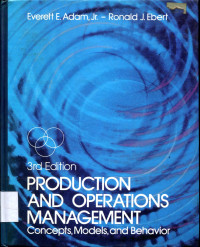 Image of PRODUCTION AND OPERATIONS MANAGEMENT