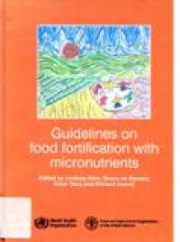 Guidelines On Food Fortification With Micronutrients