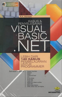 KASUS DAN PENYELESAIAN VISUAL BASIC NET