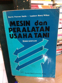 Mesin Dan Peralatan Usah Tani