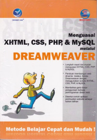 Menguasai XHTML, CSS, PHP, & MySQL melalui DREAMWEAVER