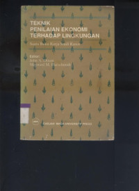 TEKNIK PENILAIAN EKONOMI TERHADAP LINGKUNGAN