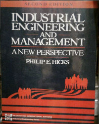 Industrial Engineering And Management A New Perspective