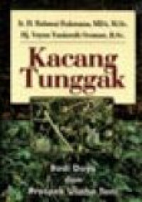 Kacang Tunggak : Budi Daya dan Prospek Usaha Tani