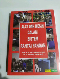 ALAT DAN MESIN SISTEM RANTAI PANGAN