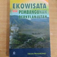 Ekowisata dan pembangunan berkelanjutan