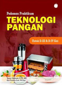 Pedoman Praktikum Teknologi Pangan