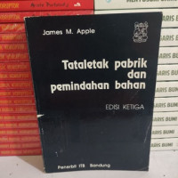 Tataletak Pabrik Dan Pemindahan Bahan