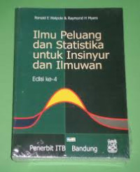 Ilmu Peluang dan Statistika untuk Insiyur dan Ilmuwan