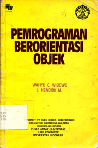 PEMOGRAMAN BERORIENTASI OBJEK