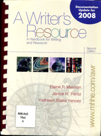 A Writer's Resource : A Handbook for Writing and Research