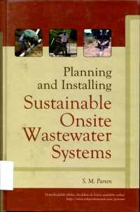 Planning And Installing: Sustainable Onsite Wastewater Systems