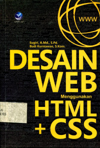 DESAIN WEB Menggunakan HTML + CSS