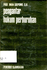 PENGANTAR HUKUM PERBURUHAN