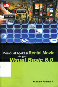 Membuat aplikasi rental movie dengan visual basic 6.0