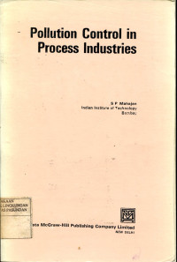 POLLUTION CONTROL IN PROCESS INDUSTRIES