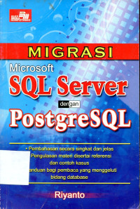 Migrasi Microsoft SQL Server Dengan PostgreSQL