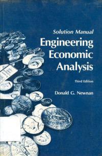 Solution Manual Engineering Economic Analysis