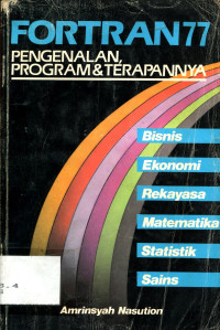 FORTRAN77 PENGENALAN PROGRAM & TERAPANNYA