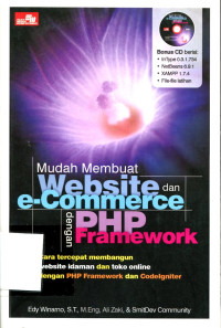 MUDAH MEMBUAT WEBSITE DAN E-COMMERCE DENGAN PHP FRAMEWORK