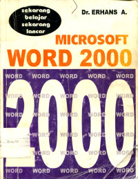 Microsft Word 2000