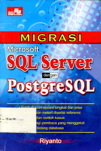 MIGRASI Mcrosoft SQL Server dengan PostgreSQL