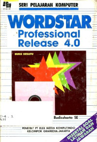 WORDSTAR PRFESSIONAL RELEASE 4.0