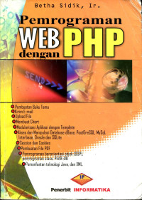 PEMROGRAMAN WEB DENGAN PHP