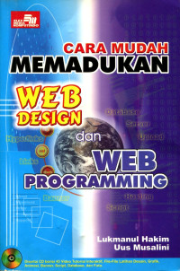 CARA MUDAH MEMADUKAN WEB DESIGN DAN WEB PROGRAMMING