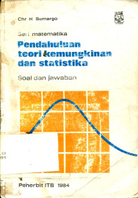 PENDAHULUAN TEORI KEMUNGKINAN & STATISTIKA