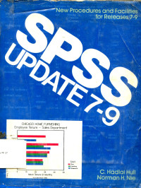 SPSS UPDATE 7-9 NEW PROCEDURES & FACILITIES FOR RELEASES 7-9