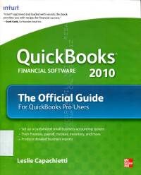 Quickbooks 2010 The official Guide : for QuickBooks Pro Users