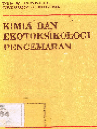 Kimia Dan Ekotoksikologi Pencamaran