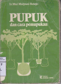 Pupuk dan Cara Pemupukan