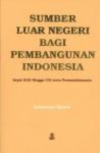 sumber luar negeri bagi pembangunan indonesia